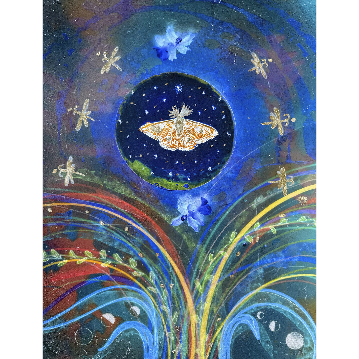 Christine Nguyen, "Moth Portal III"