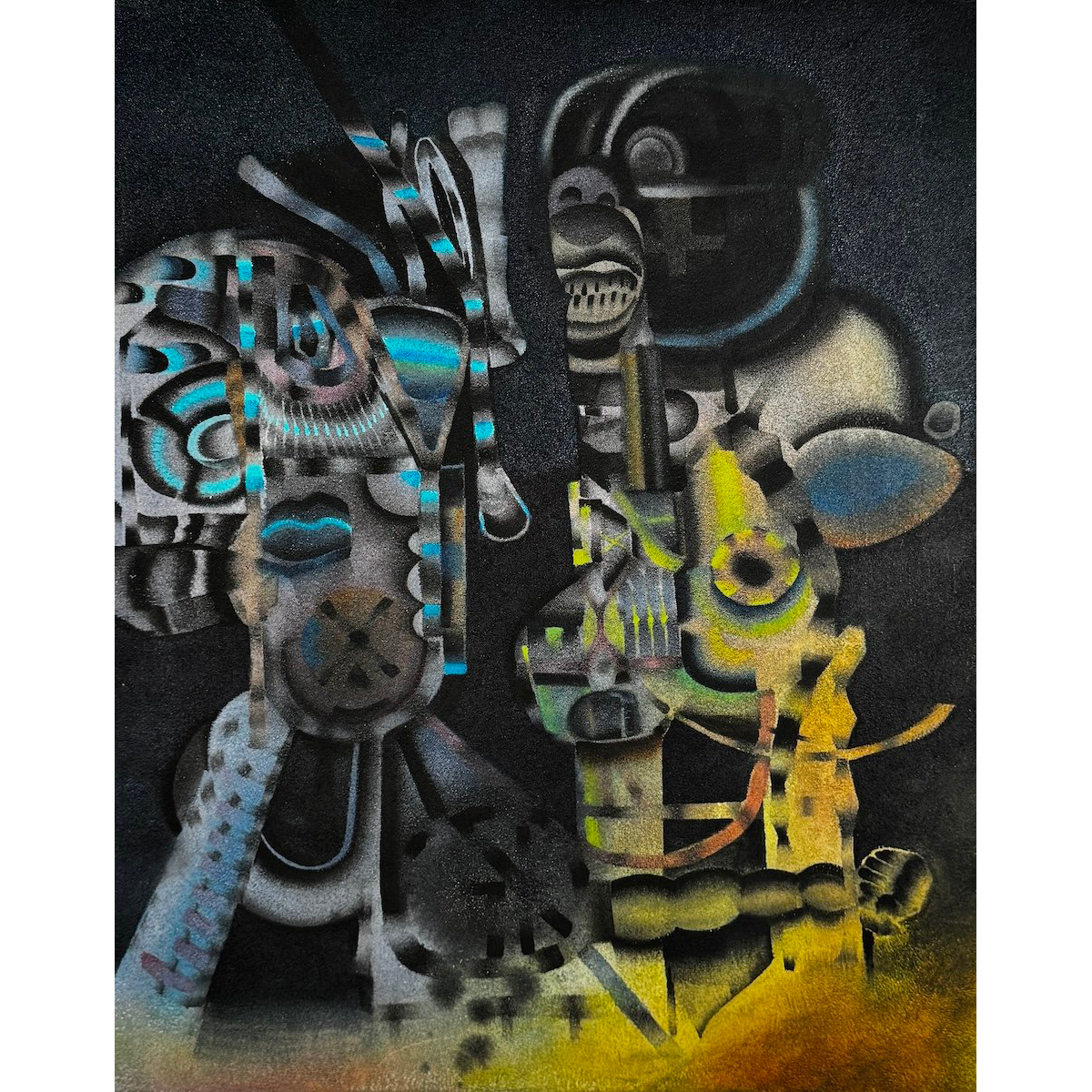 Robert Hardgrave, "No Protection (Black and Blue)"