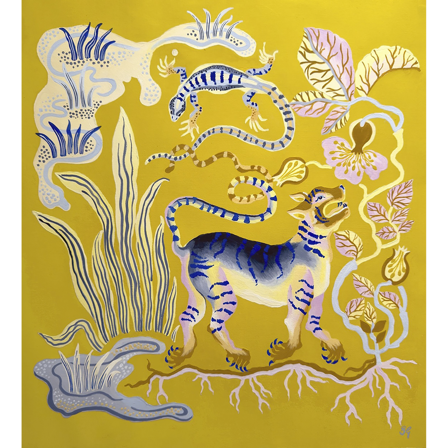 Sarah Gordon, "Tiger Garden"