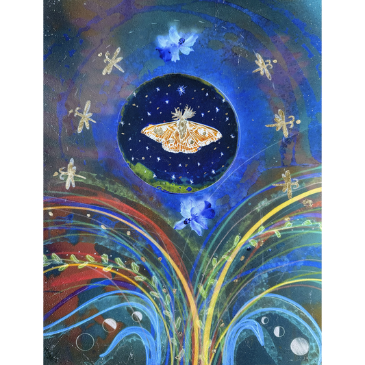 Christine Nguyen, "Moth Portal III"