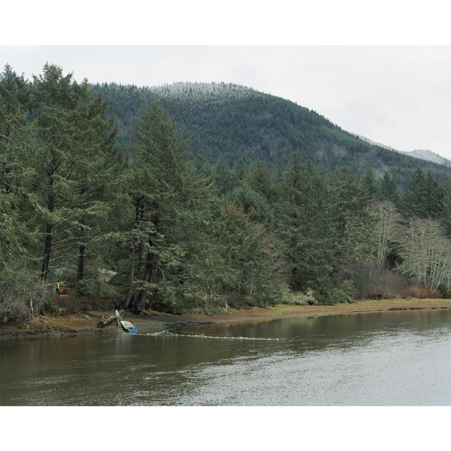 "Makah Tribal Gill Nets on the Sooes River Outside Neah Bay"