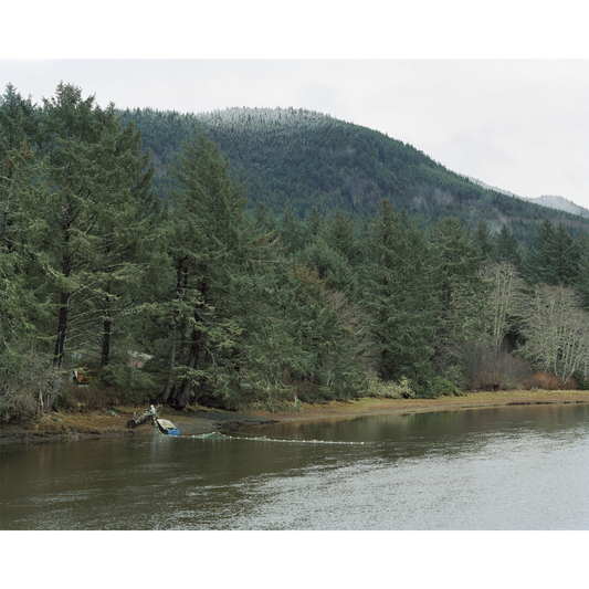 "Makah Tribal Gill Nets on the Sooes River Outside Neah Bay"