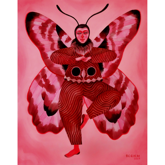 Stacey Rozich, "Mid Autumn Moth"